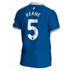 Everton Michael Keane #5 Heimtrikot 2023-24 Kurzarm